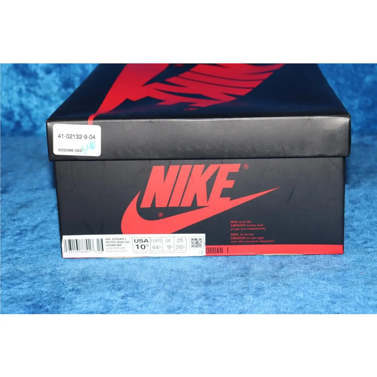 Nike shoes - Air Jordan 1 - Air - 555088-062 - Red 14