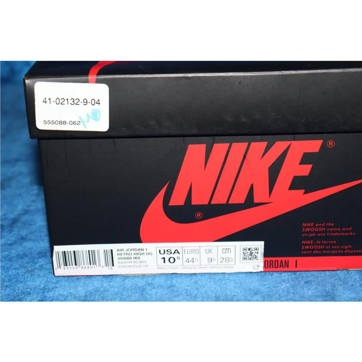 Nike shoes - Air Jordan 1 - Air - 555088-062 - Red 15