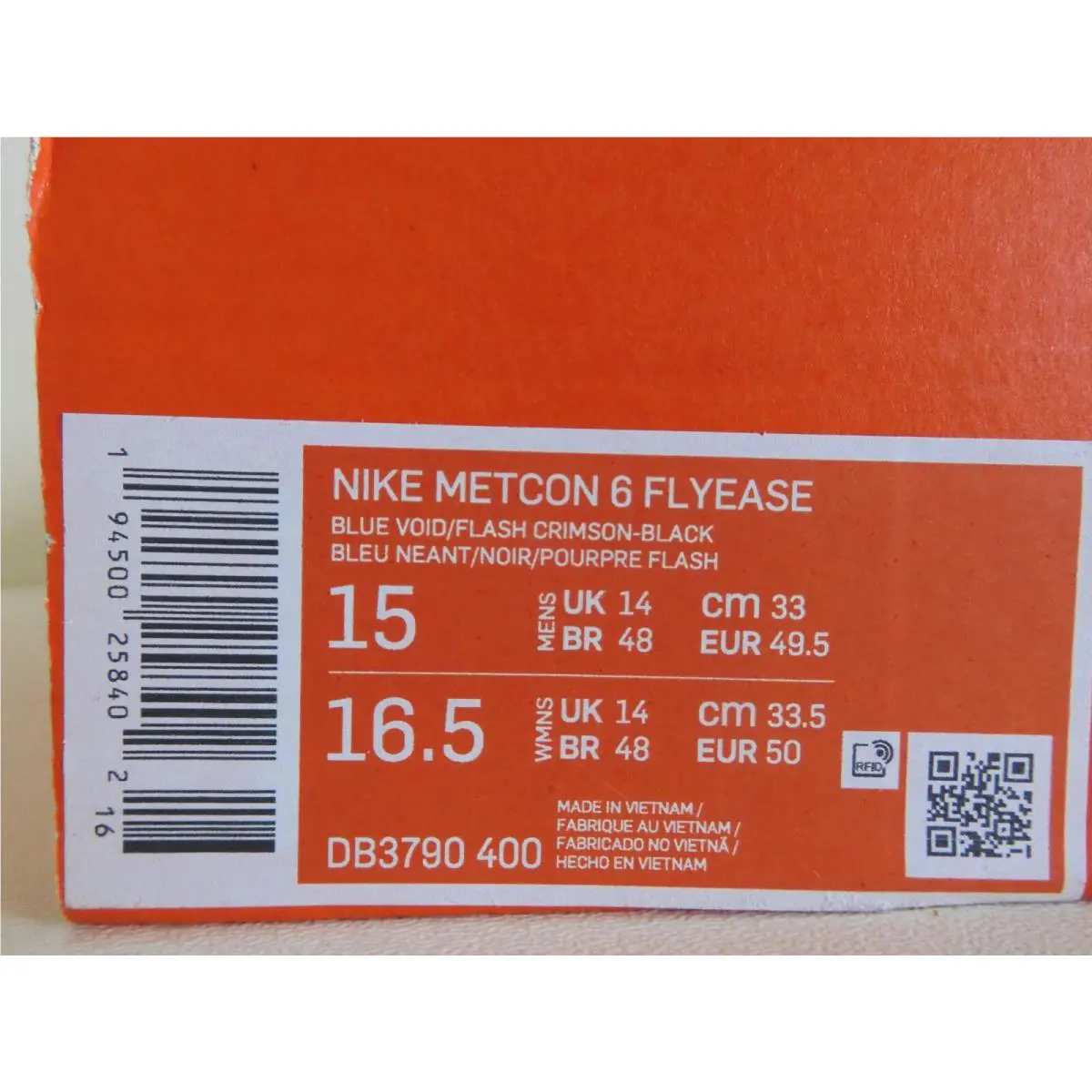 Nike shoes - Nike Metcon - Metcon - Blue (UPC: 194500258402) 4