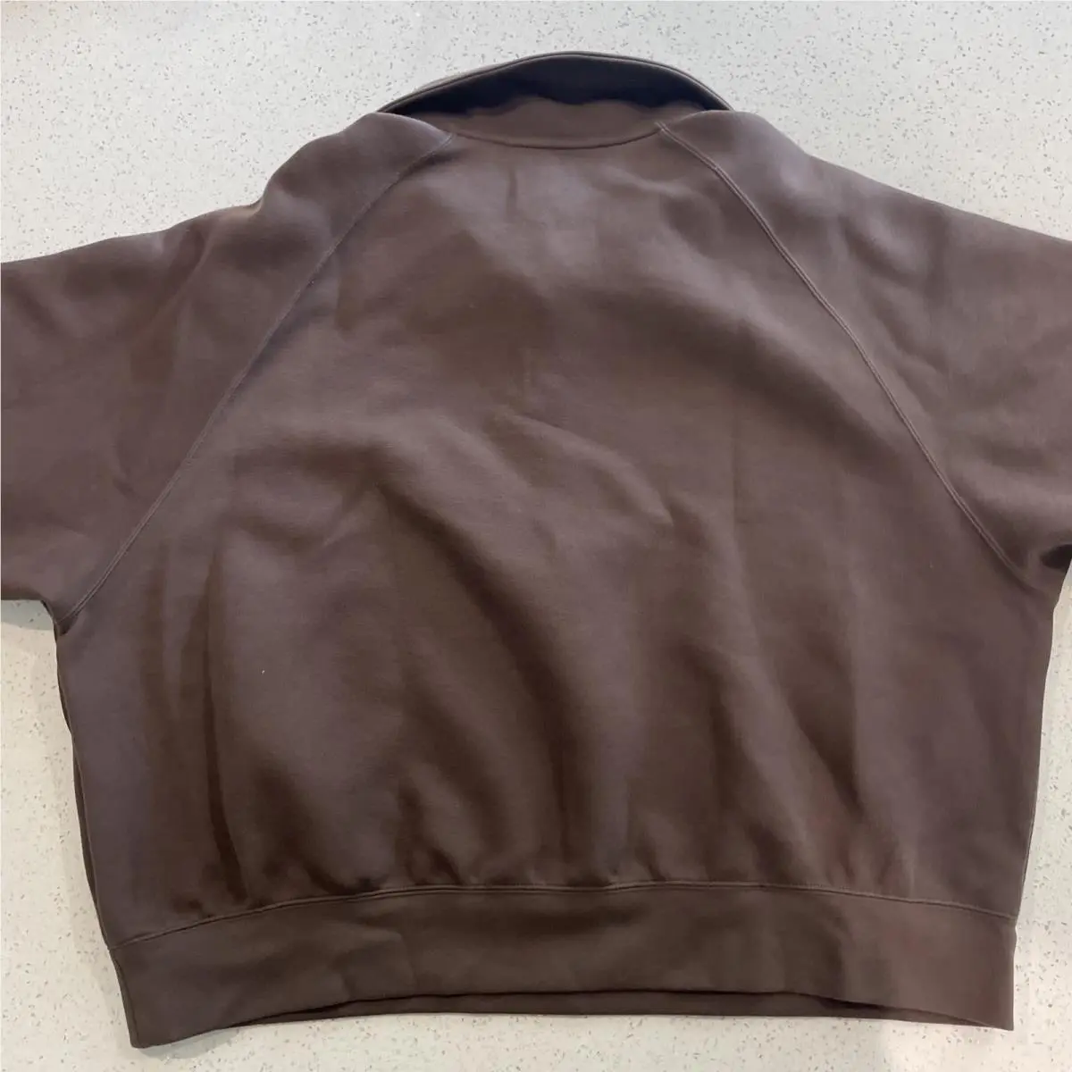 Nike clothing - Nike Tech Men`s Fleece Half-Zip Top - FZ7568-237 - Brown 3