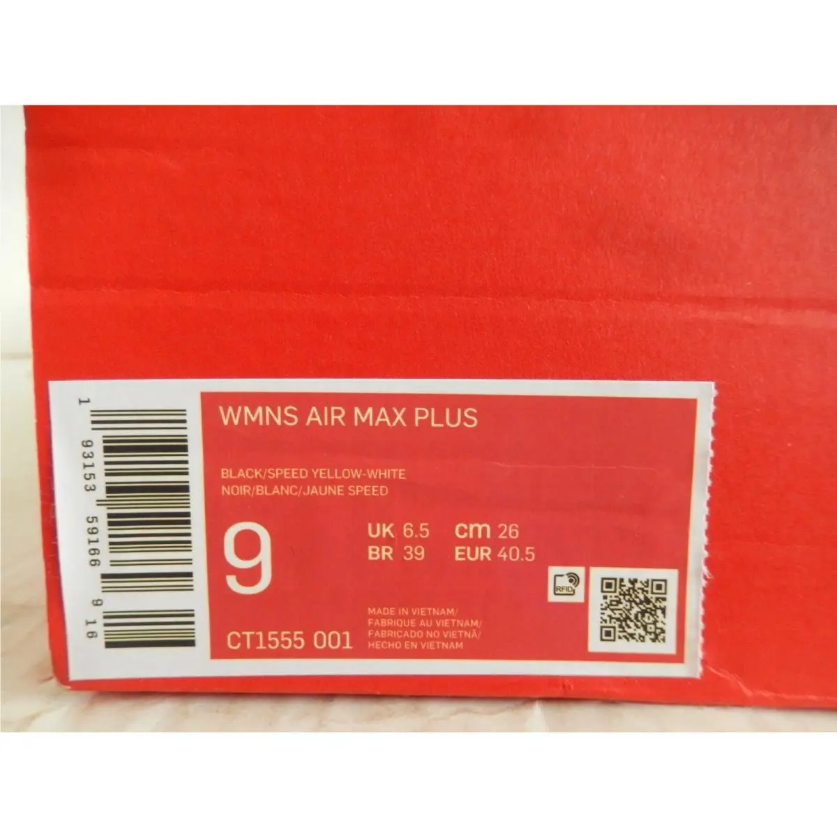 Nike shoes - Nike Air Max Plus - Air Max Plus - CT1555 001 - Black (UPC: 0193153591669) 3