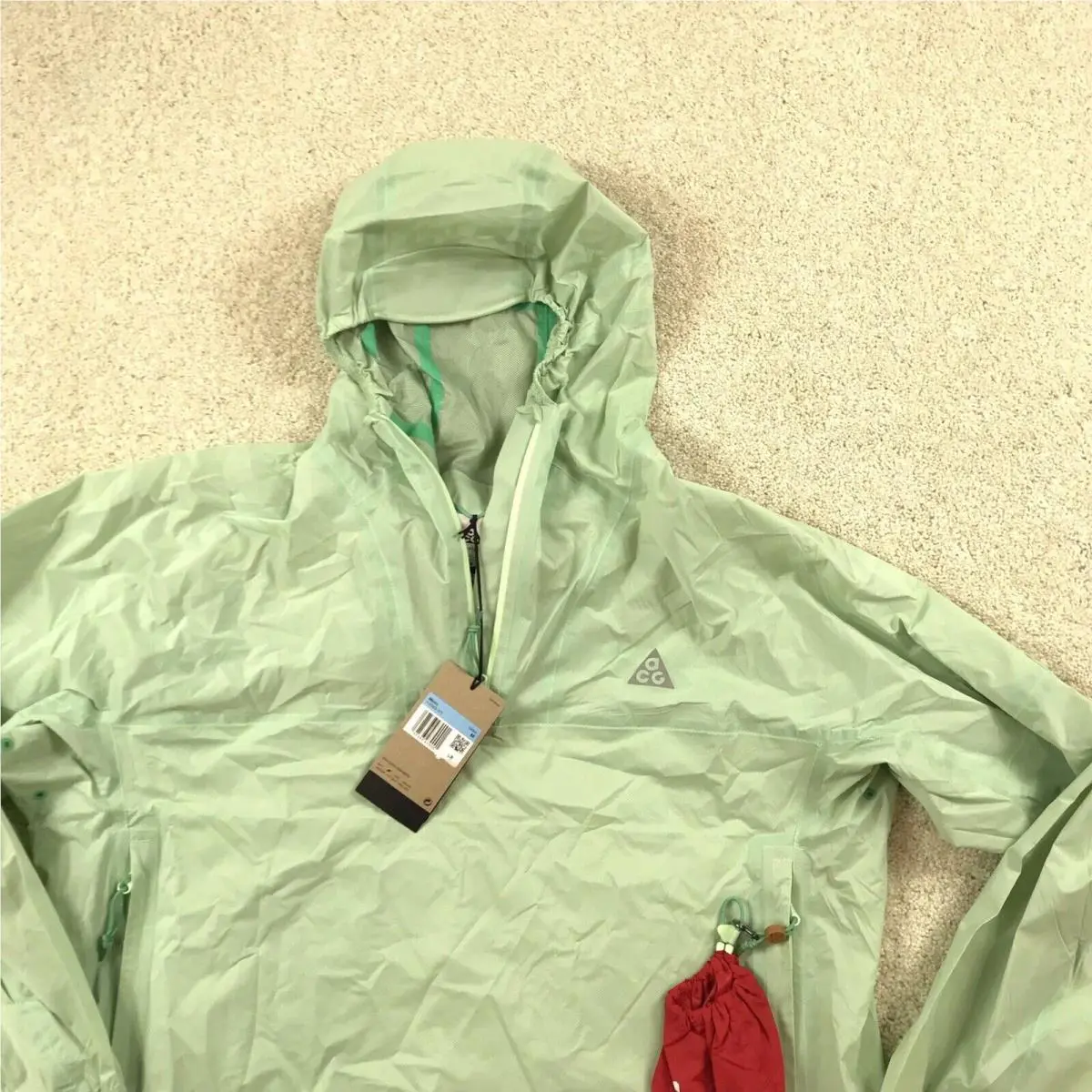 Nike clothing - Nike ACG Trail Snacks Storm Fit Jacket - Green (UPC: 197593979001) 0