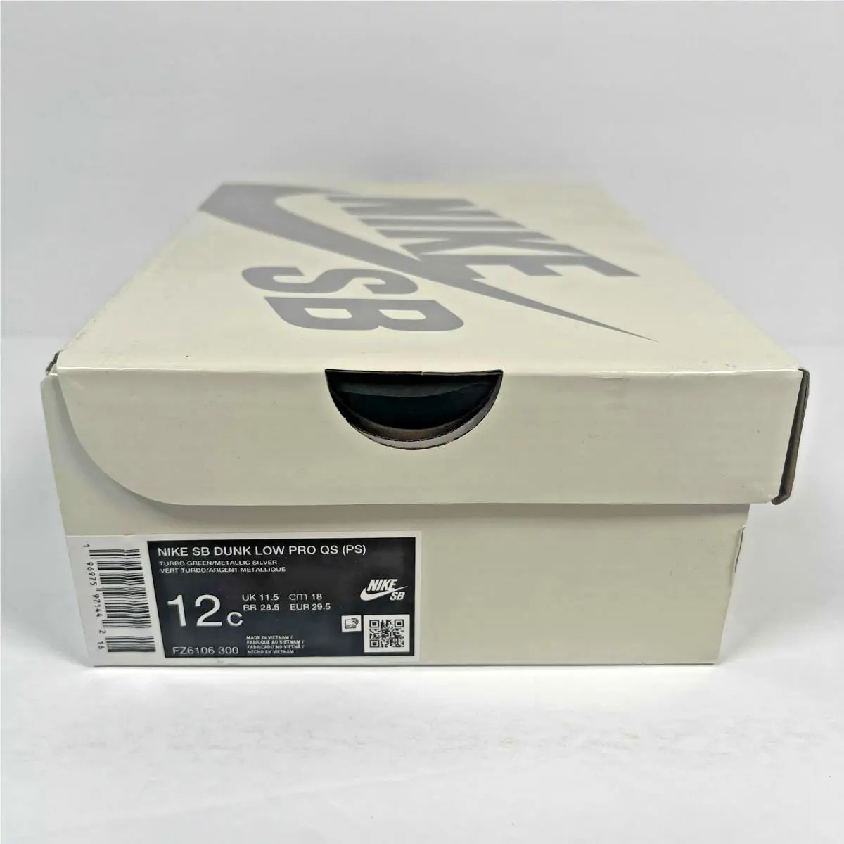 Nike shoes - Nike Dunk SB - Dunk - FZ6106-300 - Turbo Green/Metallic Silver/Turbo Green (UPC: 196975971442) 9