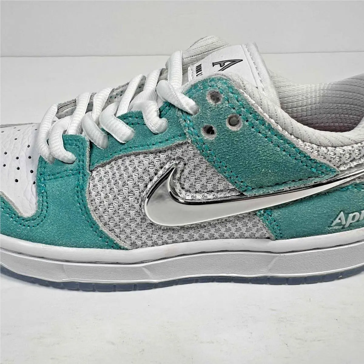 Nike shoes - Nike Dunk SB - Dunk - FZ6106-300 - Turbo Green/Metallic Silver/Turbo Green (UPC: 196975971442) 11