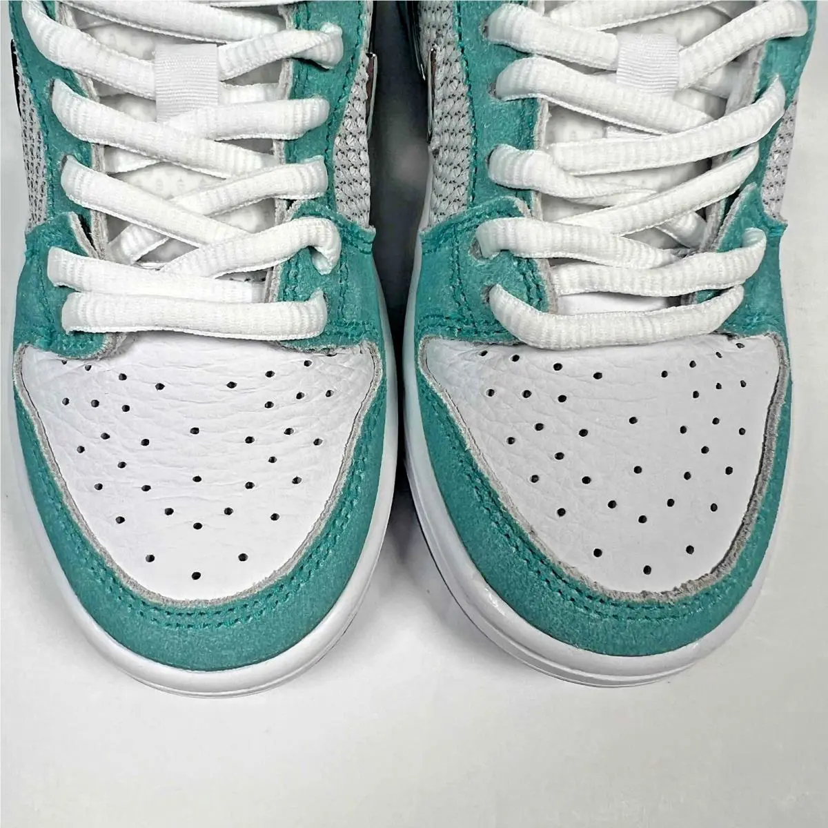Nike shoes - Nike Dunk SB - Dunk - FZ6106-300 - Turbo Green/Metallic Silver/Turbo Green (UPC: 196975971442) 13