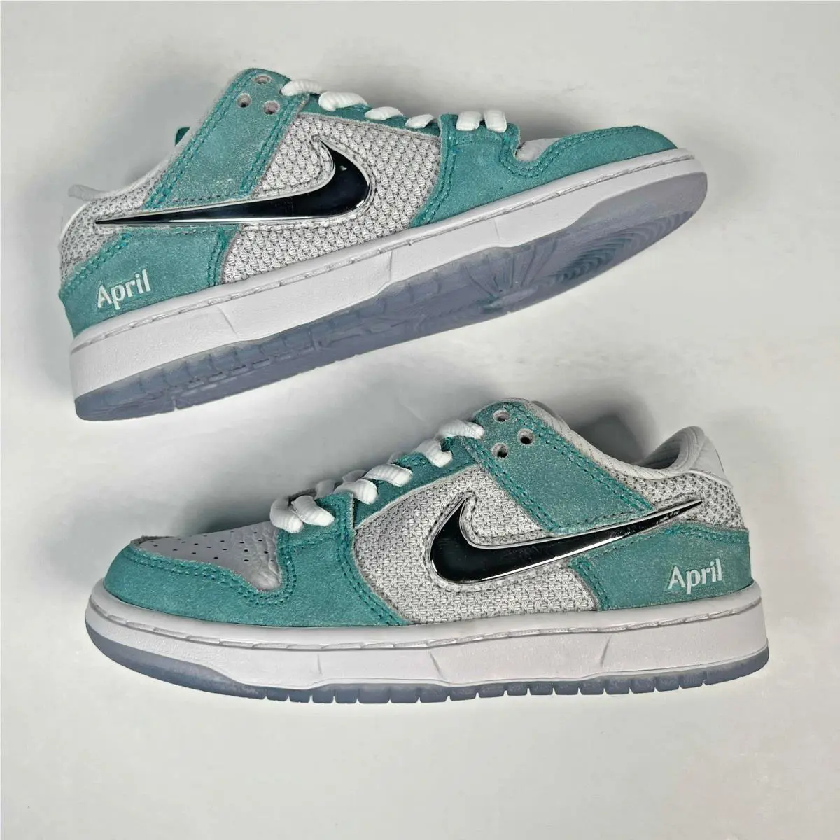 Nike shoes - Nike Dunk SB - Dunk - FZ6106-300 - Turbo Green/Metallic Silver/Turbo Green (UPC: 196975971442) 16