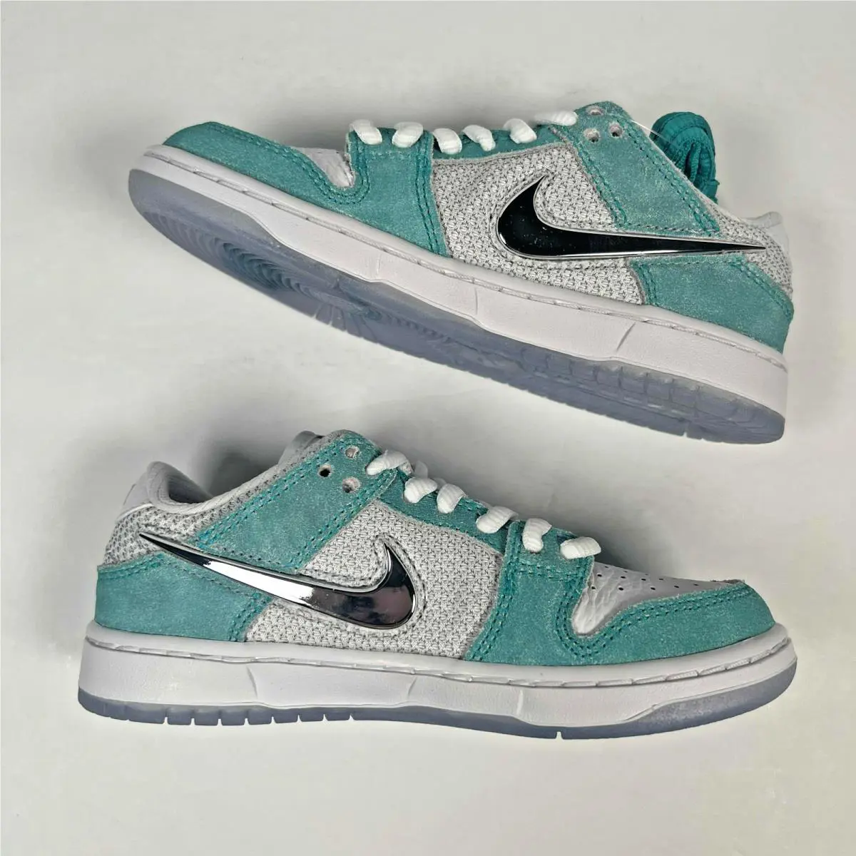 Nike shoes - Nike Dunk SB - Dunk - FZ6106-300 - Turbo Green/Metallic Silver/Turbo Green (UPC: 196975971442) 17