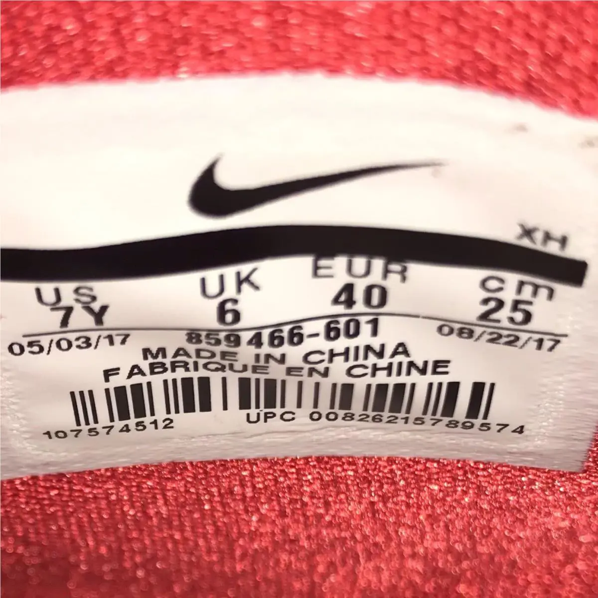Nike shoes - Nike Kyrie 3 - Kyrie - University Red (UPC: 8262157895744) 9