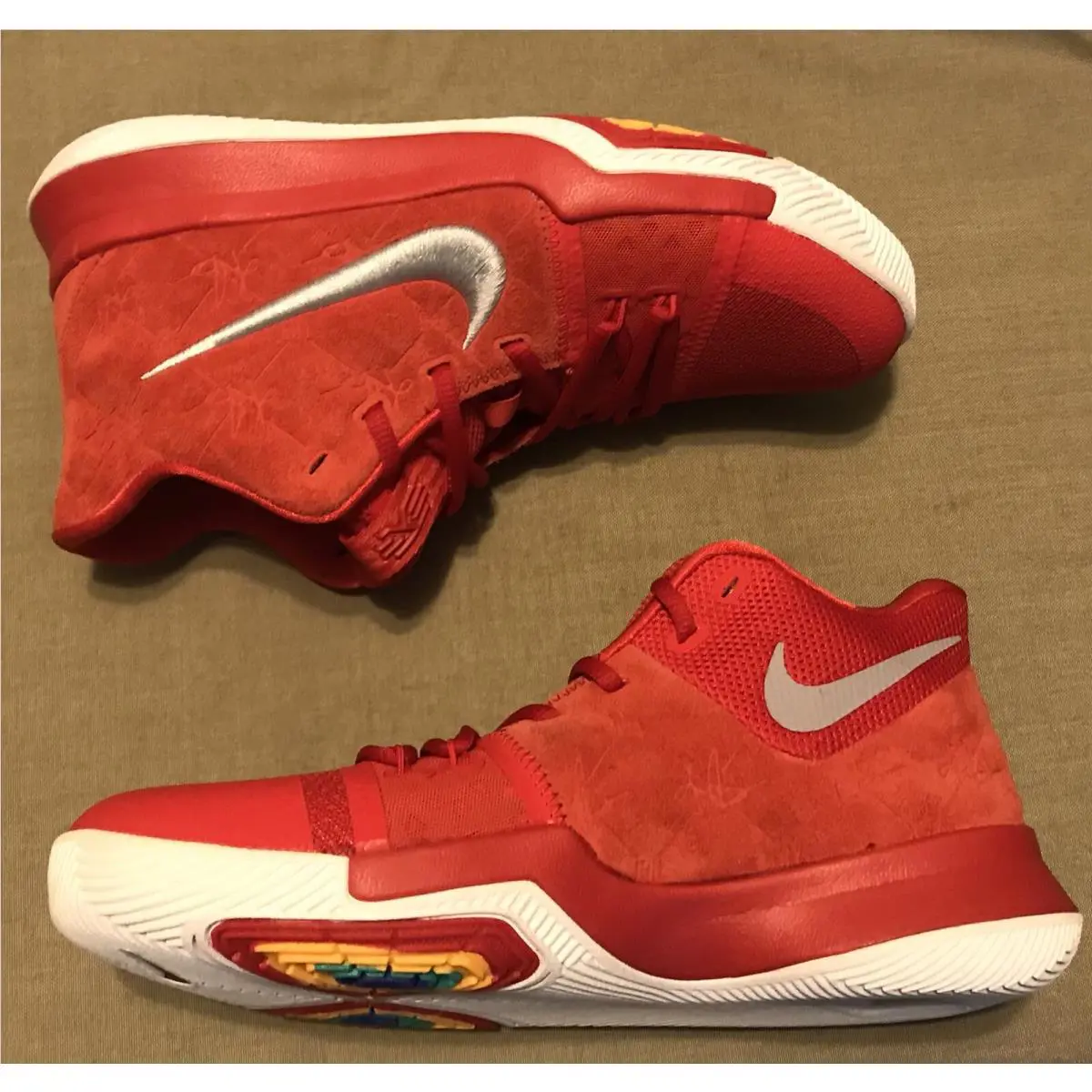 Nike shoes - Nike Kyrie 3 - Kyrie - University Red (UPC: 8262157895744) 1