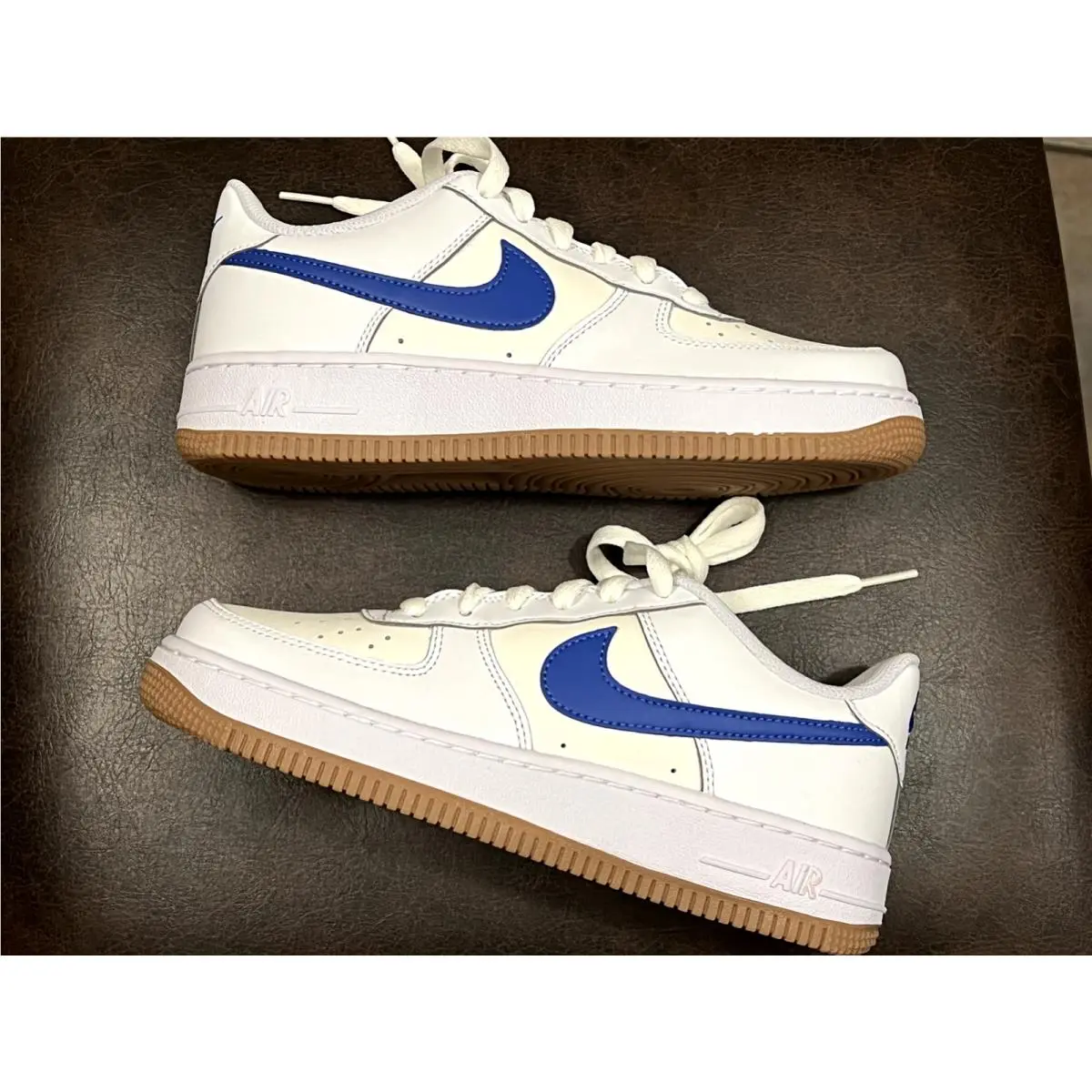 Nike shoes - Nike Air Force 1 - Air Force - White/Summit White/University Red/Game Royal 4