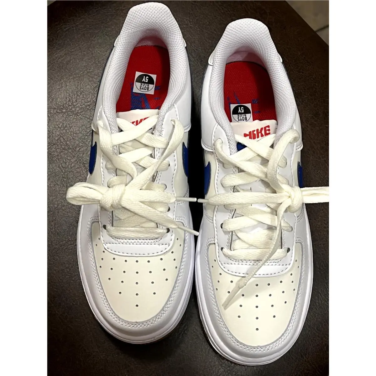 Nike shoes - Nike Air Force 1 - Air Force - White/Summit White/University Red/Game Royal 6
