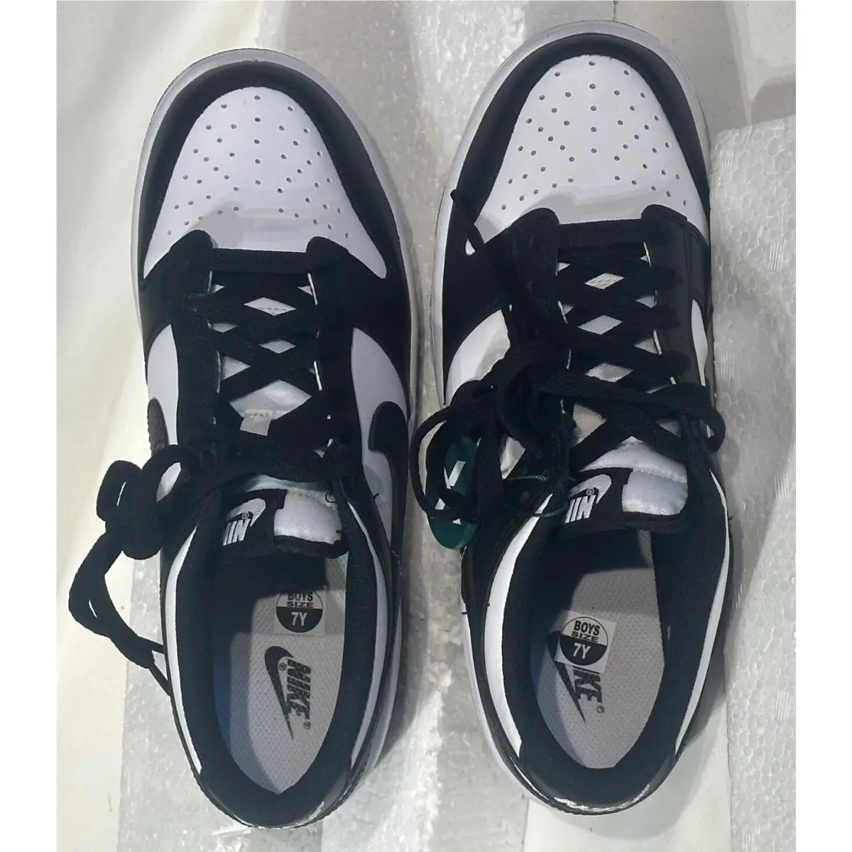 Nike shoes - Nike Dunk Low GS - Dunk Low - White & Black 1