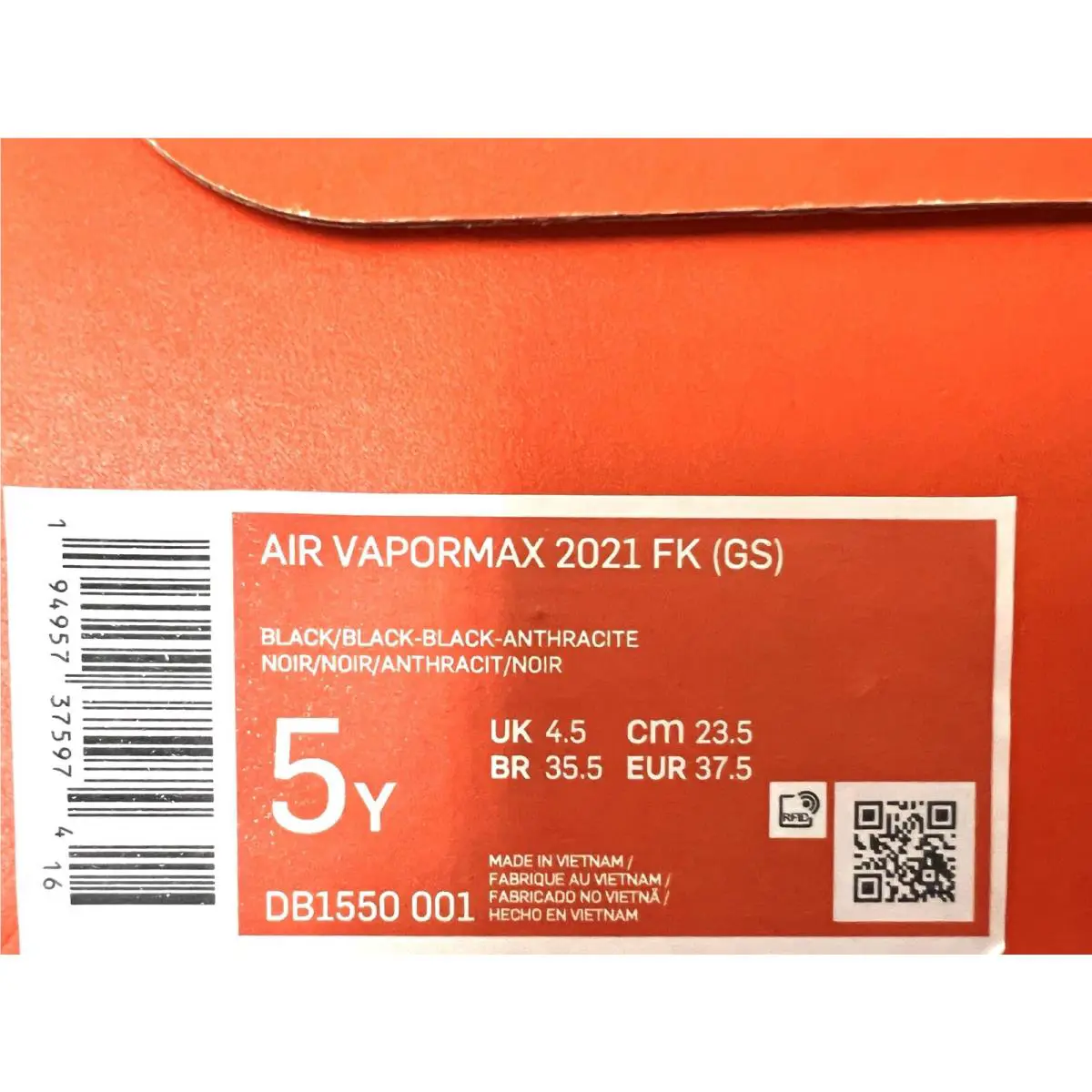 Nike shoes - Nike Air VaporMax 2021 - Air VaporMax - DB1550-001 - Black 9