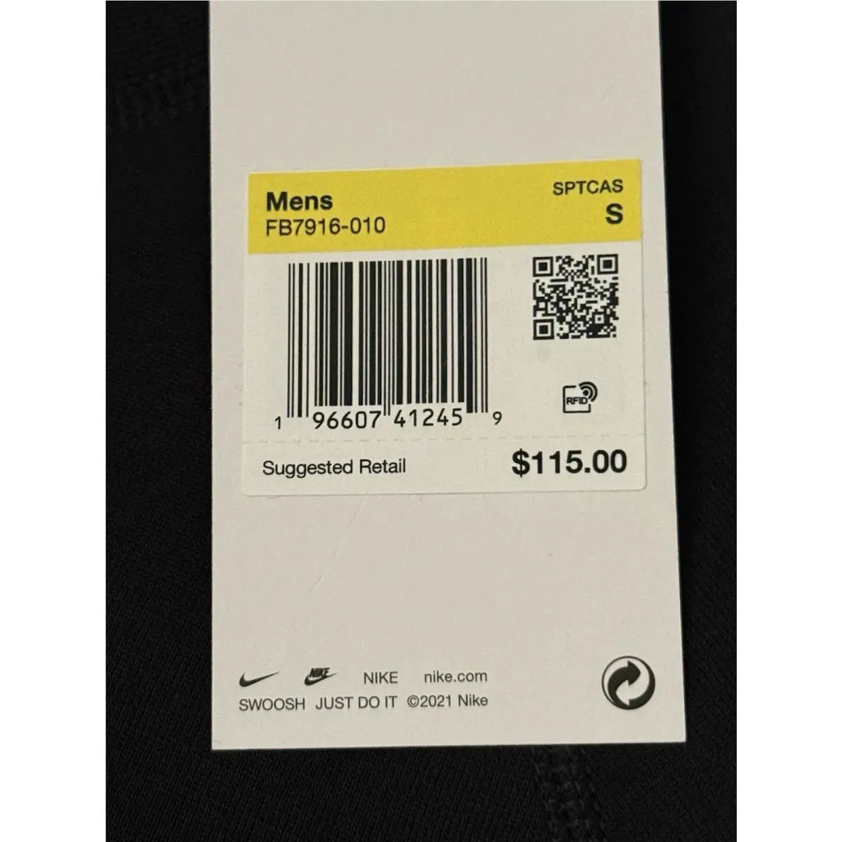 Nike clothing - HJ2938-010 - HJ2938-010 - Black 1