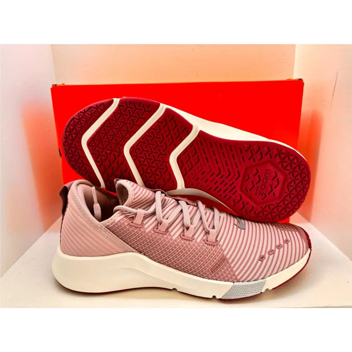 Nike shoes - Air Zoom Elevate - Air Zoom Elevate - AA1213-500 - PLUM CHALK/ATMOSPHERE GREY 7