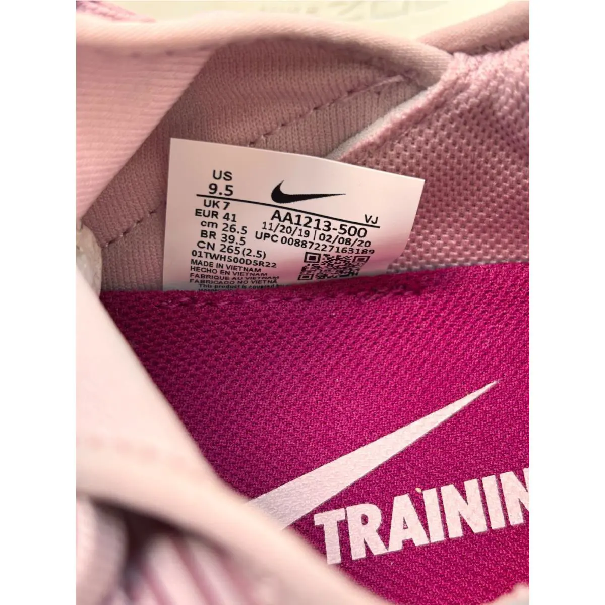 Nike shoes - Air Zoom Elevate - Air Zoom Elevate - AA1213-500 - PLUM CHALK/ATMOSPHERE GREY 10