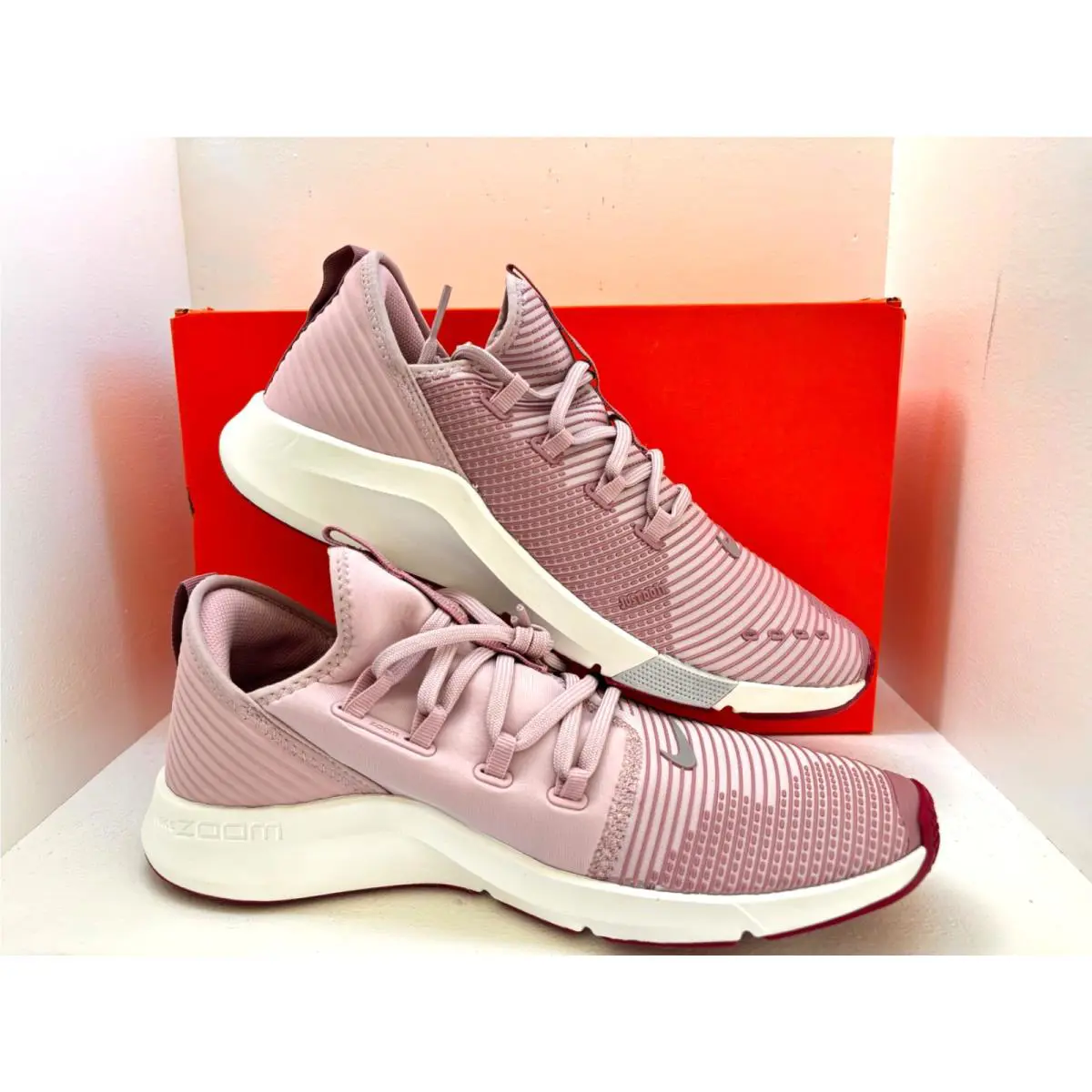 Nike shoes - Air Zoom Elevate - Air Zoom Elevate - AA1213-500 - PLUM CHALK/ATMOSPHERE GREY 0