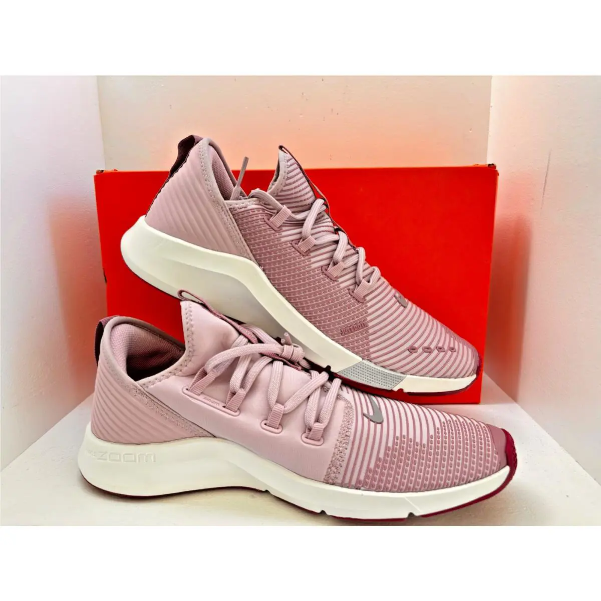 Nike shoes - Air Zoom Elevate - Air Zoom Elevate - AA1213-500 - PLUM CHALK/ATMOSPHERE GREY 1