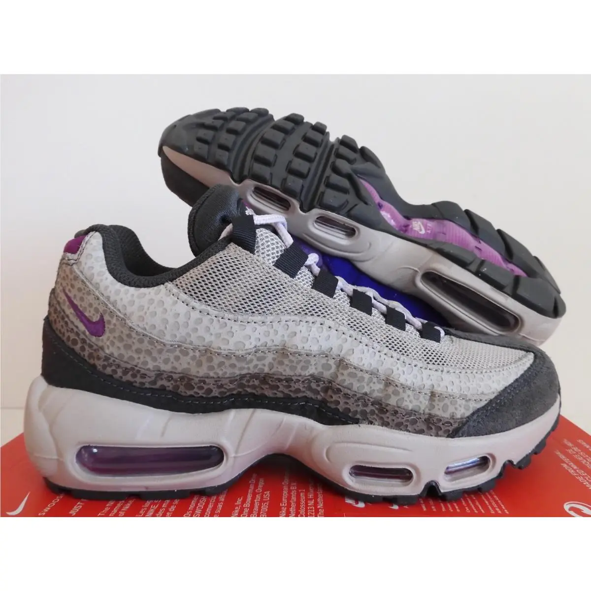 Wmns Nike Air Max 95 Anthracite-viotech-ironstone SZ 8 DX2955-001