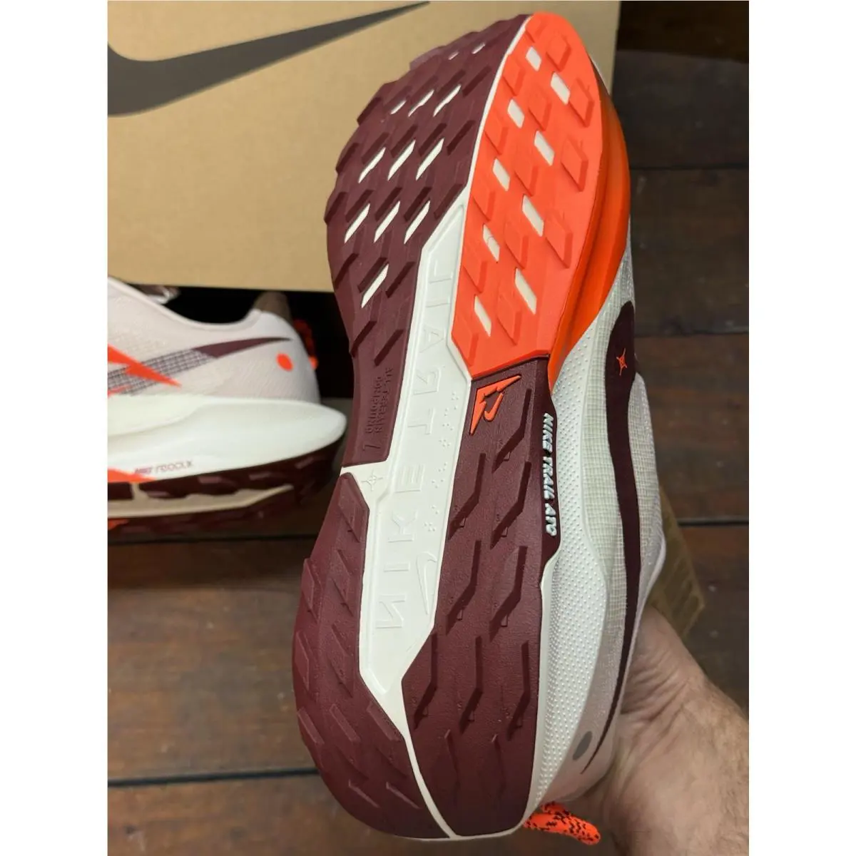 Nike shoes - Nike Pegasus Trail 4 - Pegasus Trail - DV3864-600 - Silt Red/Hyper Crimson/Sail/Dark Team Red 6