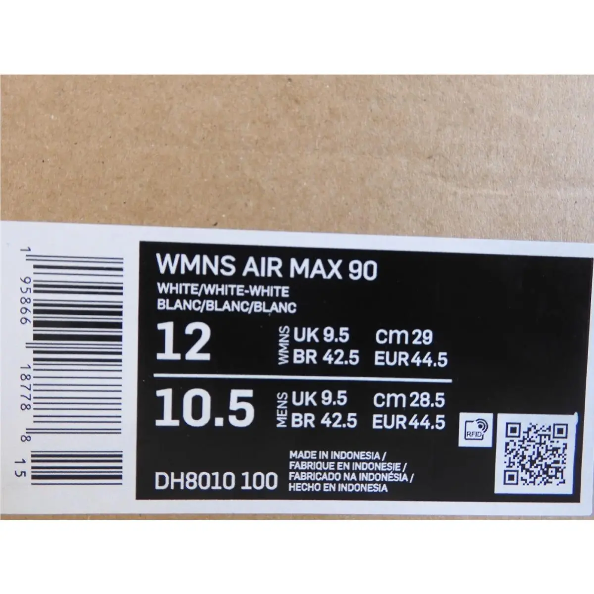 Nike shoes - Nike Air Max 90 - Air Max - White (UPC: 195866187788) 3