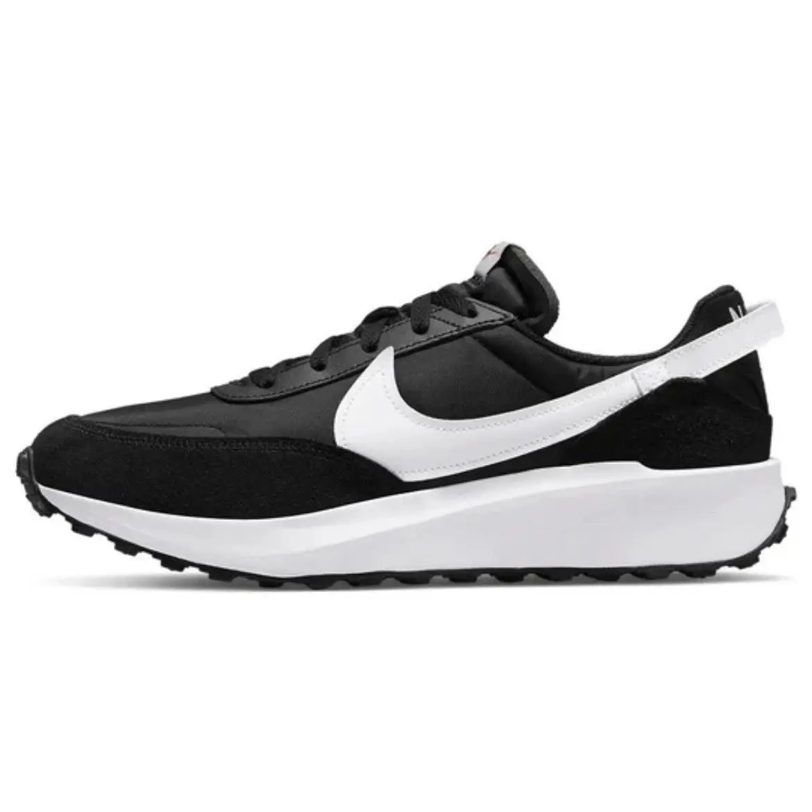 Nike Waffle Debut Black/white DH9522-001 Men`s Size 8 - Black