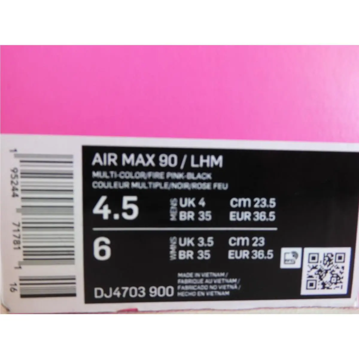 Nike shoes - Nike Air Max 90 - Air Max - Multicolor (UPC: 195244717811) 3