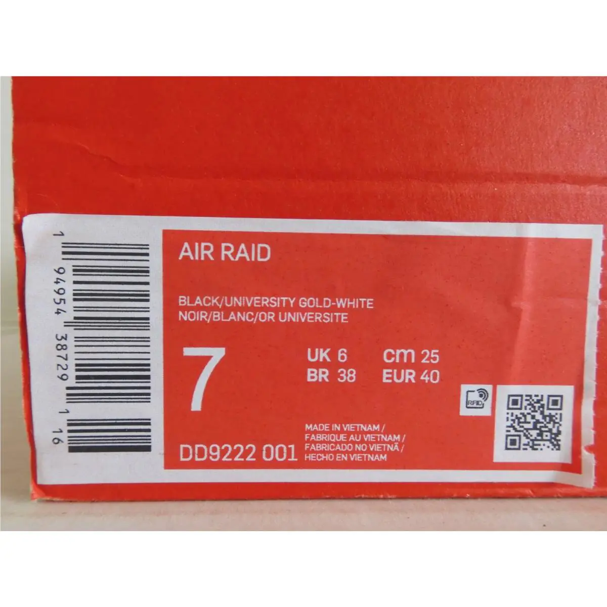 Nike shoes - Nike Air Raid - Air Raid - Black (UPC: 194954387291) 3
