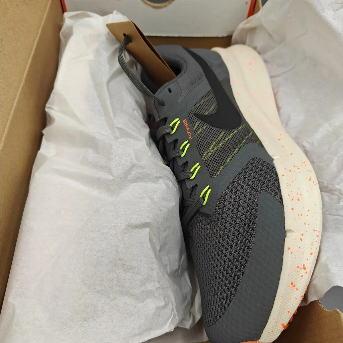 Nike shoes - Nike Run Swift 3 - Run Swift - HV5226-068 - Grey/Black/Orange 7