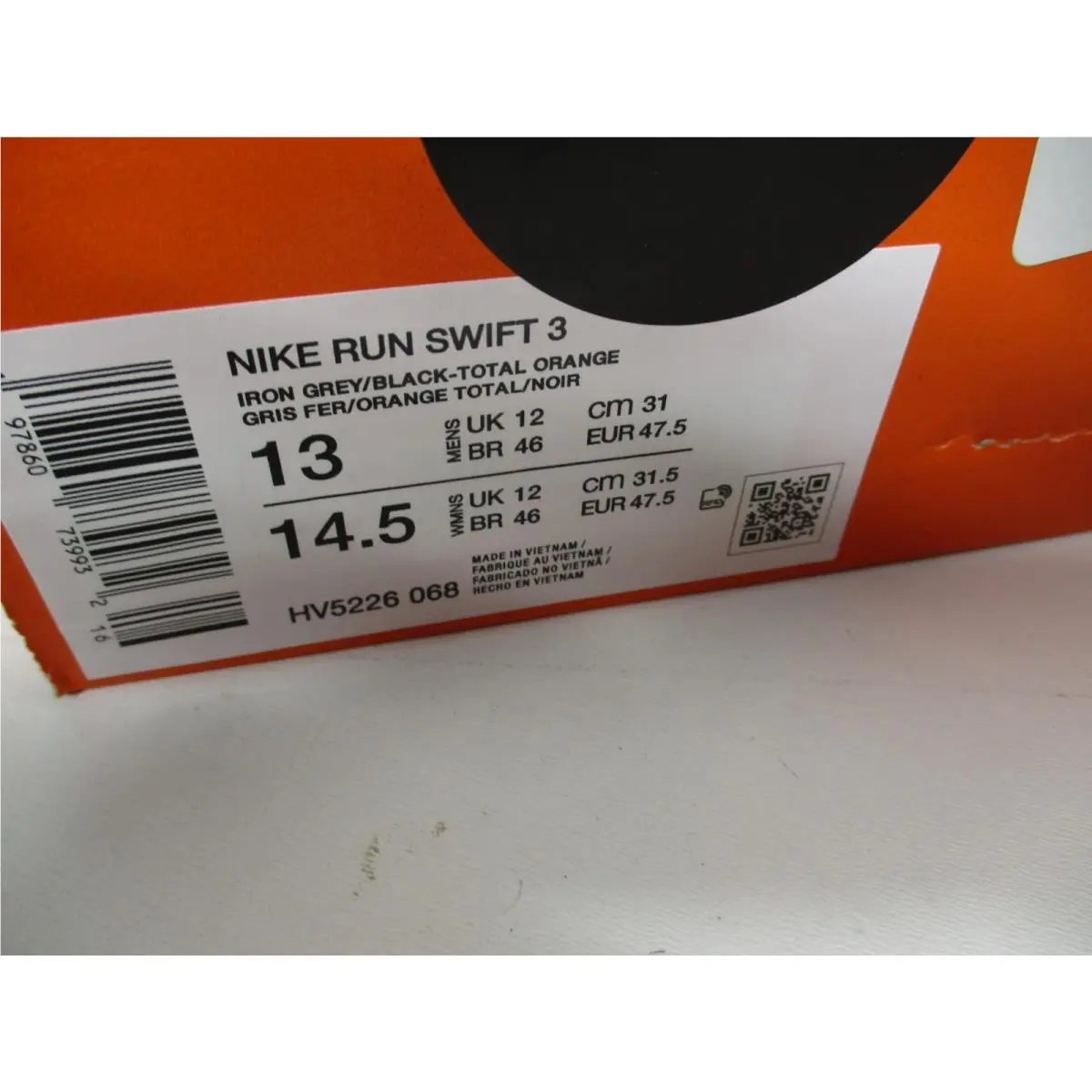 Nike shoes - Nike Run Swift 3 - Run Swift - HV5226-068 - Gray 8