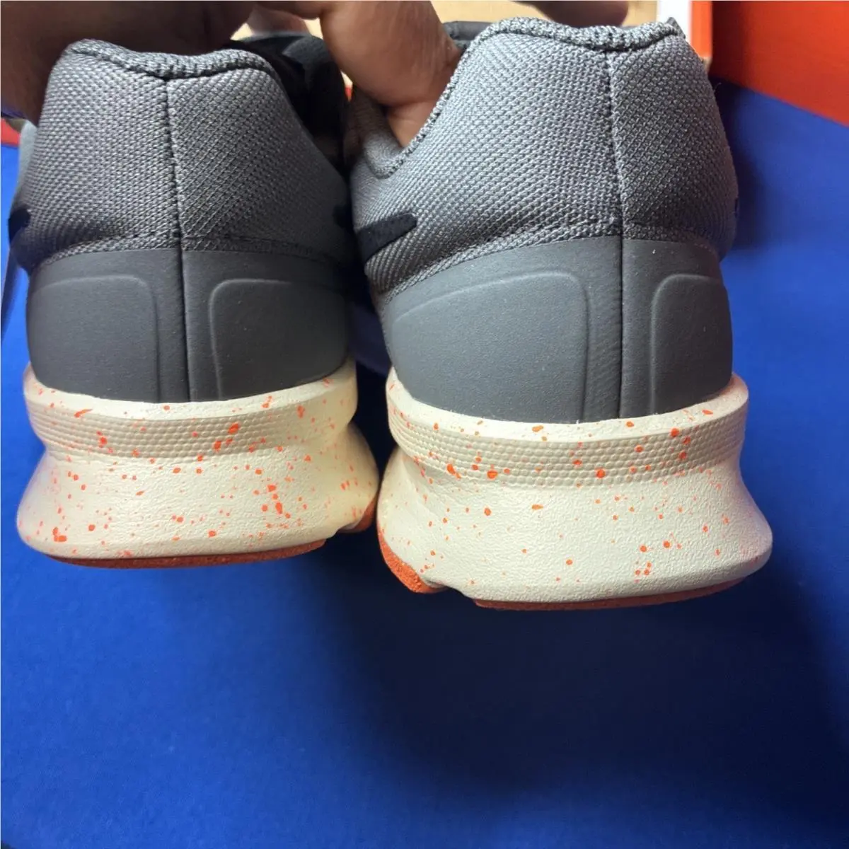 Nike shoes - Nike Run Swift 3 - Run Swift - HV5226-068 - Iron Grey/Black-Total Orange 2