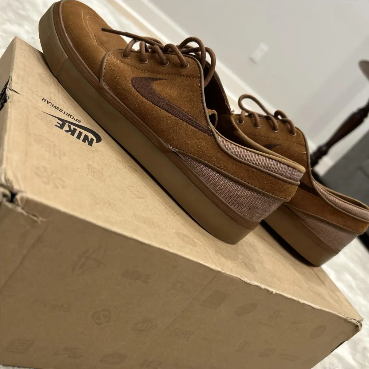 Nike shoes - Nike Zoom Janoski SB - Zoom Janoski - Brown 15
