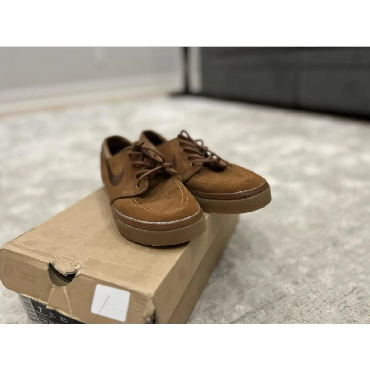 Nike shoes - Nike Zoom Janoski SB - Zoom Janoski - Brown 1