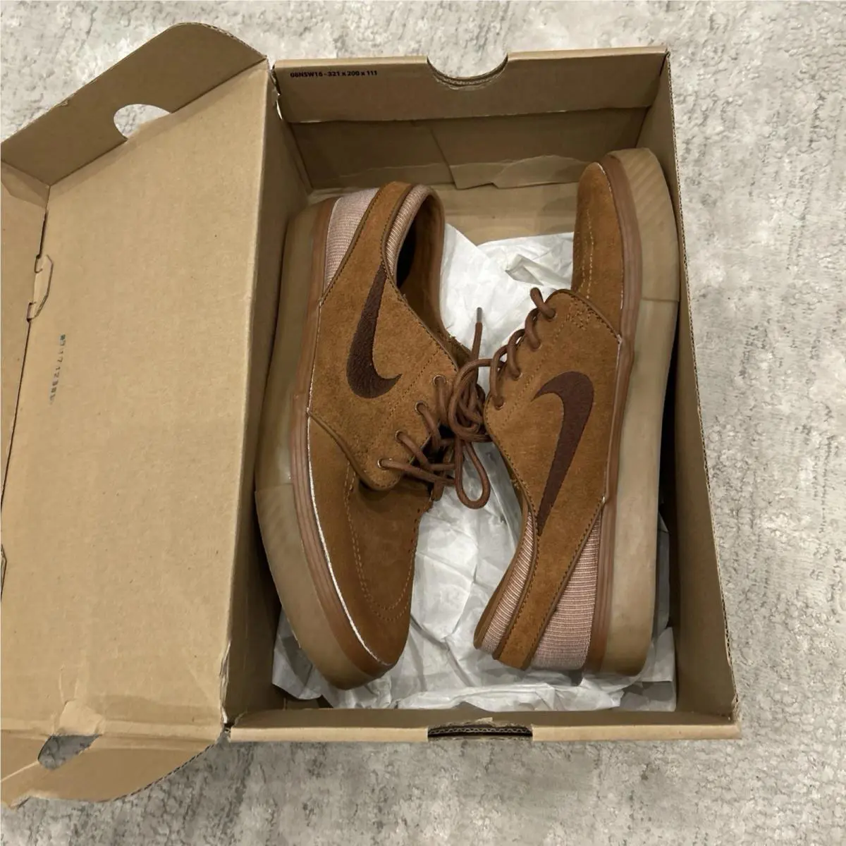 Nike shoes - Nike Zoom Janoski SB - Zoom Janoski - Brown 6