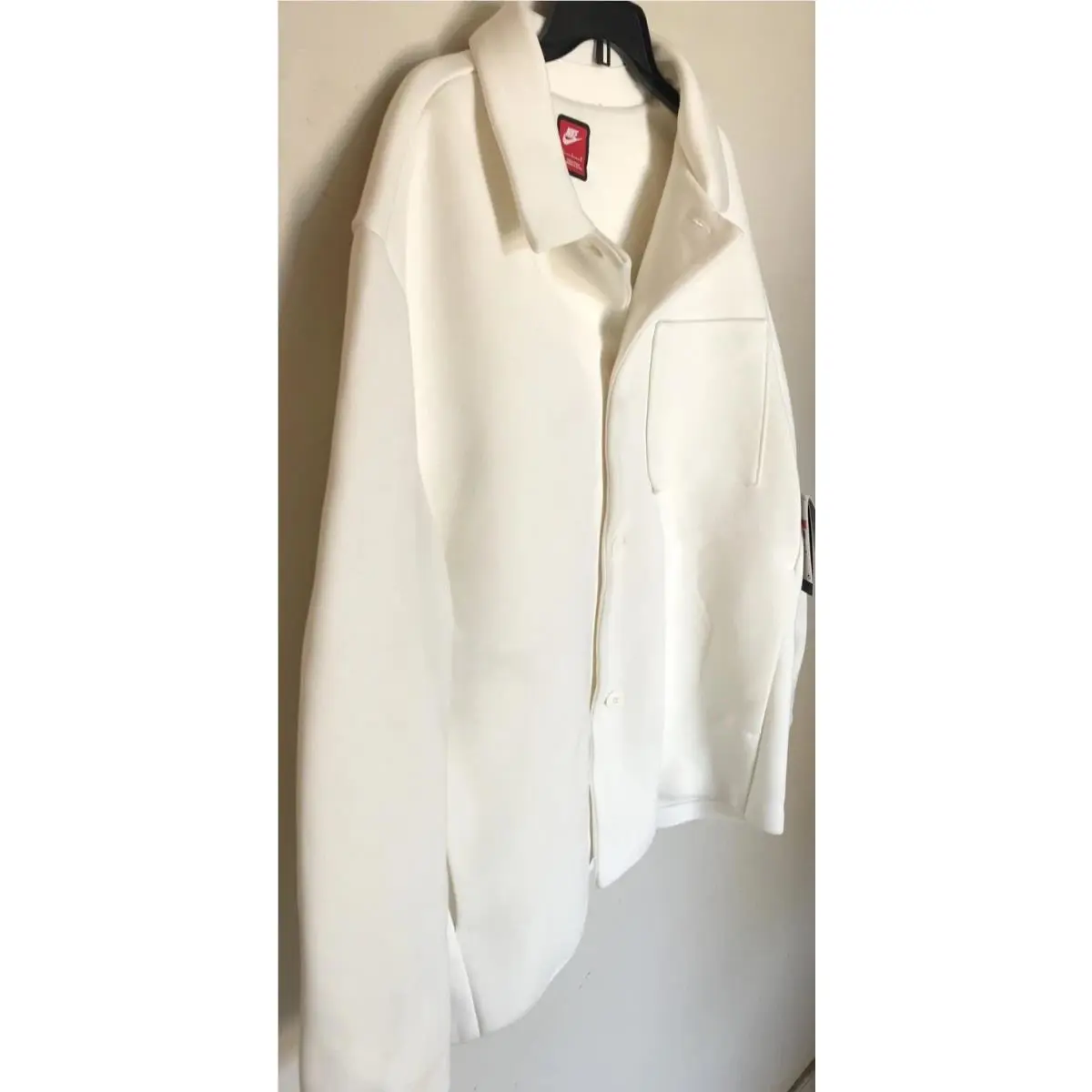 Nike clothing - Nike Tech Fleece Reimagined Jacket - FB8167-133 FB8167133 - Off White 0