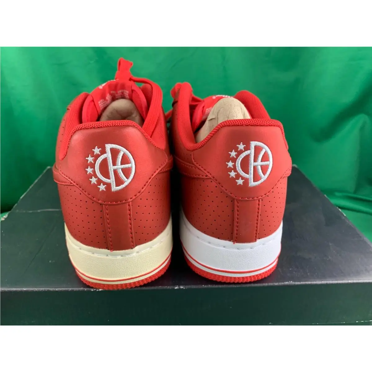 Nike shoes - Nike Air Force 1 `07 LV8 - 718152-607 - Red, Manufacturer: Red & White 3