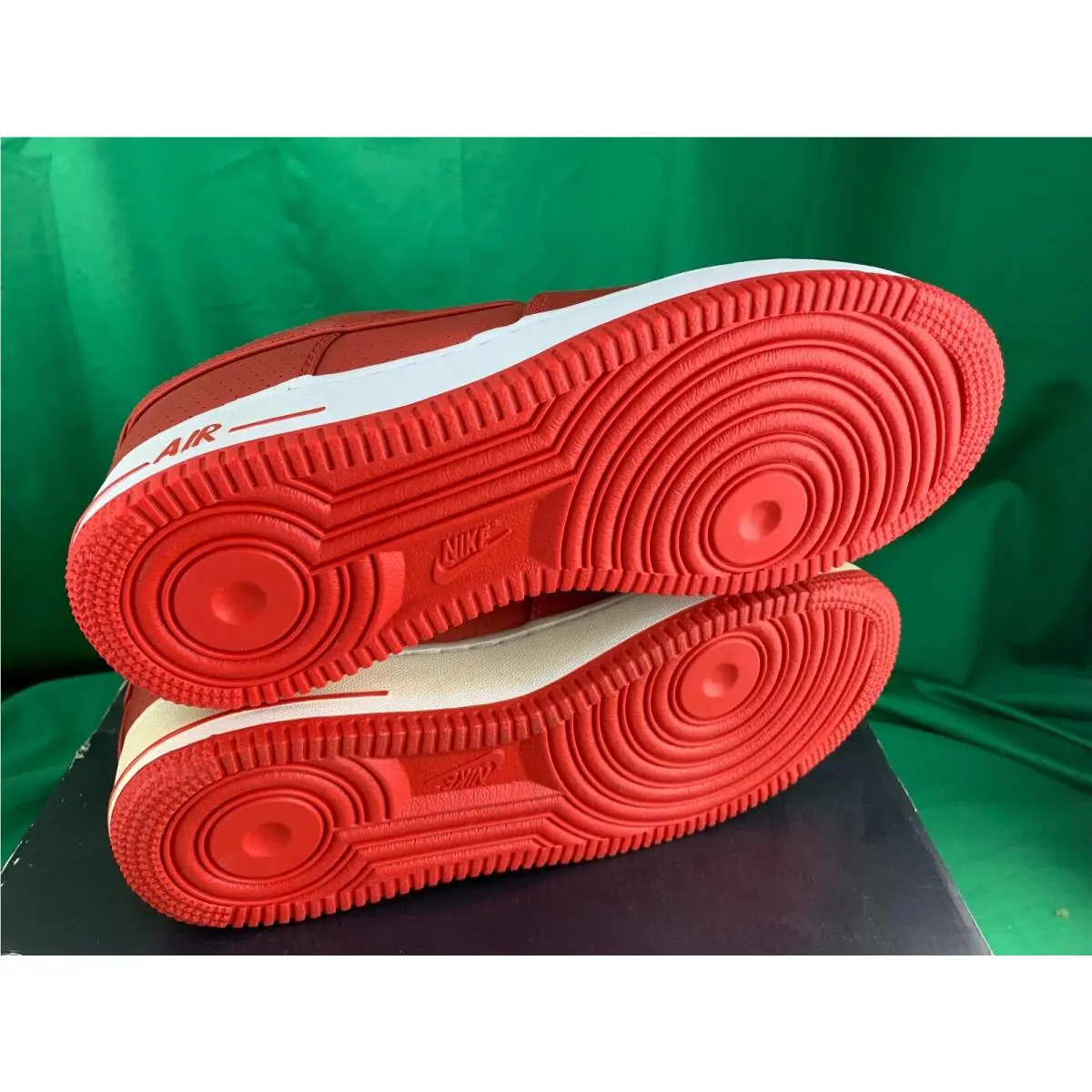 Nike shoes - Nike Air Force 1 `07 LV8 - 718152-607 - Red, Manufacturer: Red & White 6