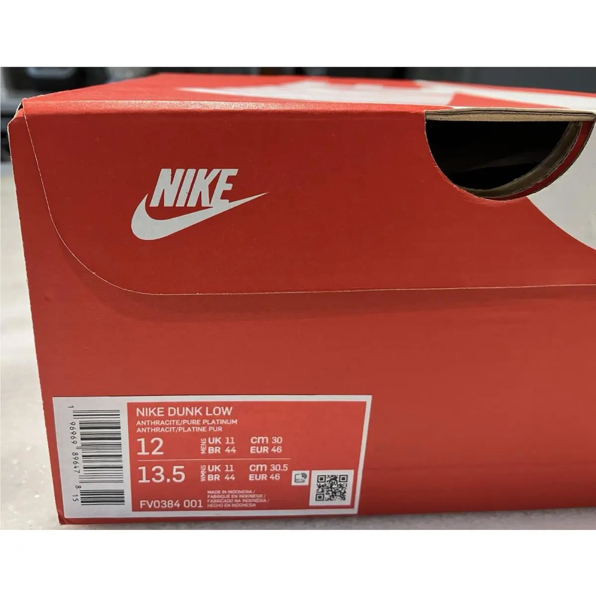 Nike shoes - Nike Dunk - Dunk - FV0384-001 - Black (UPC: 0196969896478) 7