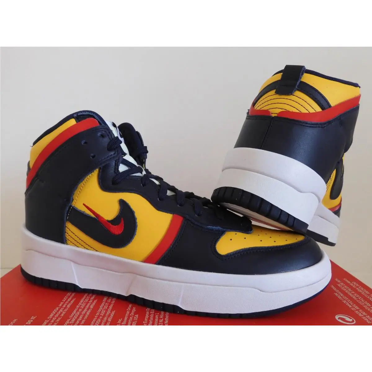 Nike shoes - Nike Dunk High - Dunk High - Yellow (UPC: 195238102678) 0