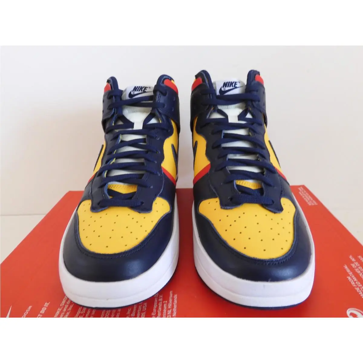 Nike shoes - Nike Dunk High - Dunk High - Yellow (UPC: 195238102678) 1