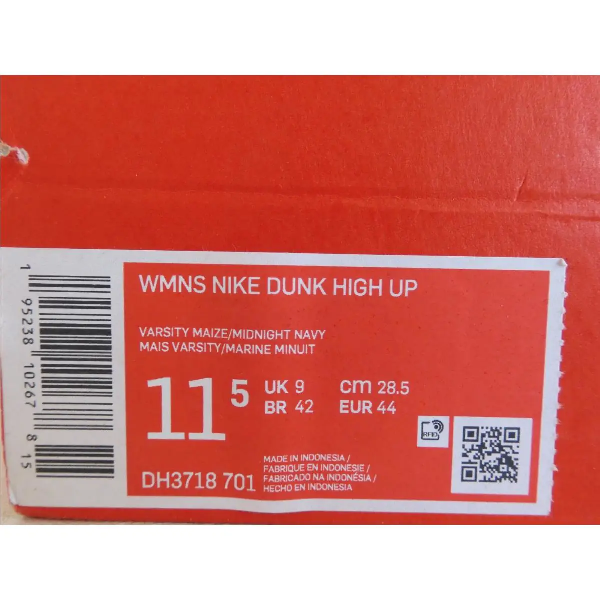 Nike shoes - Nike Dunk High - Dunk High - Yellow (UPC: 195238102678) 3