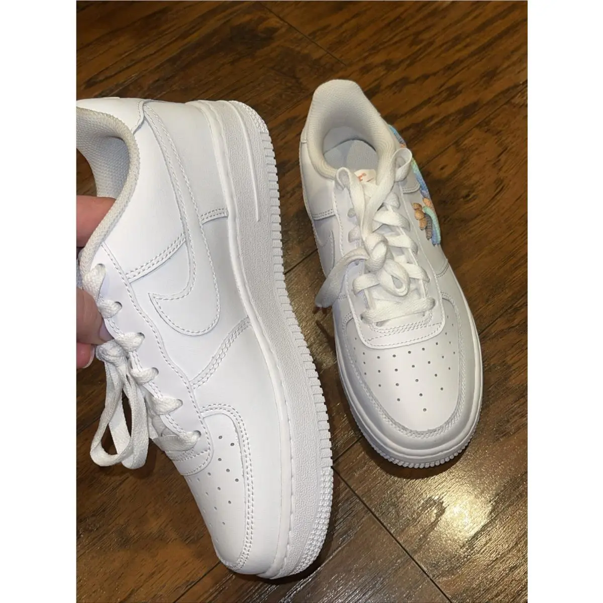 Nike shoes - Nike Air Force 1 LV8 GS - White (UPC: 197594302433) 1