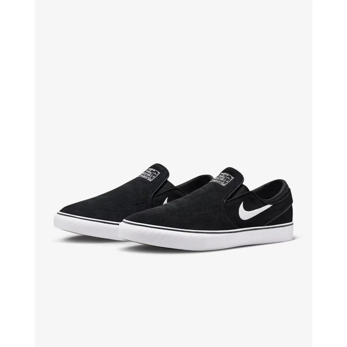 Nike SB Janoski+ Slip Black White FN5893-001 Men`s Size 12 Skate Shoes Brand Ne