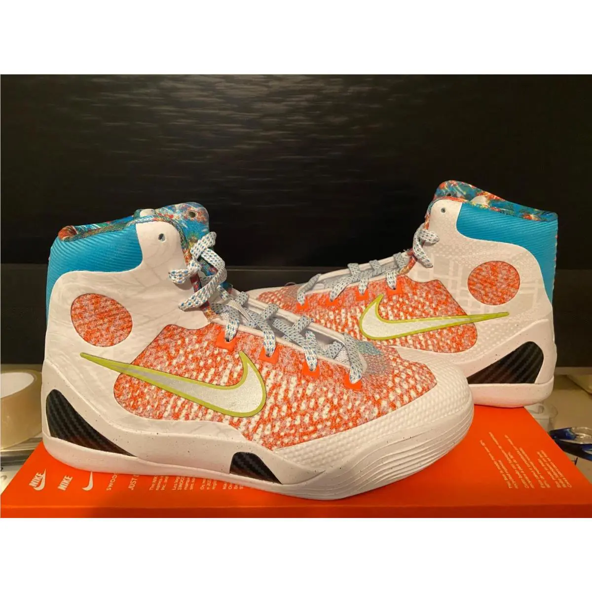 Nike Kobe 9 Elite What The .. Size Youth 6.5 or Men 6.5.. Trusted Seller