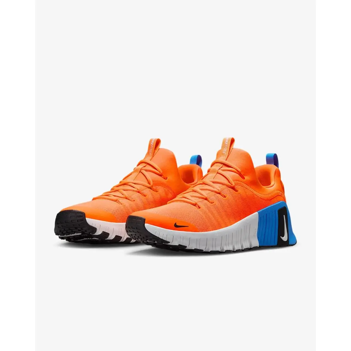 Nike Free Metcon 6 Men Sz 11 Total Orange/white-photo Blue FJ7127-802 Box No Lid