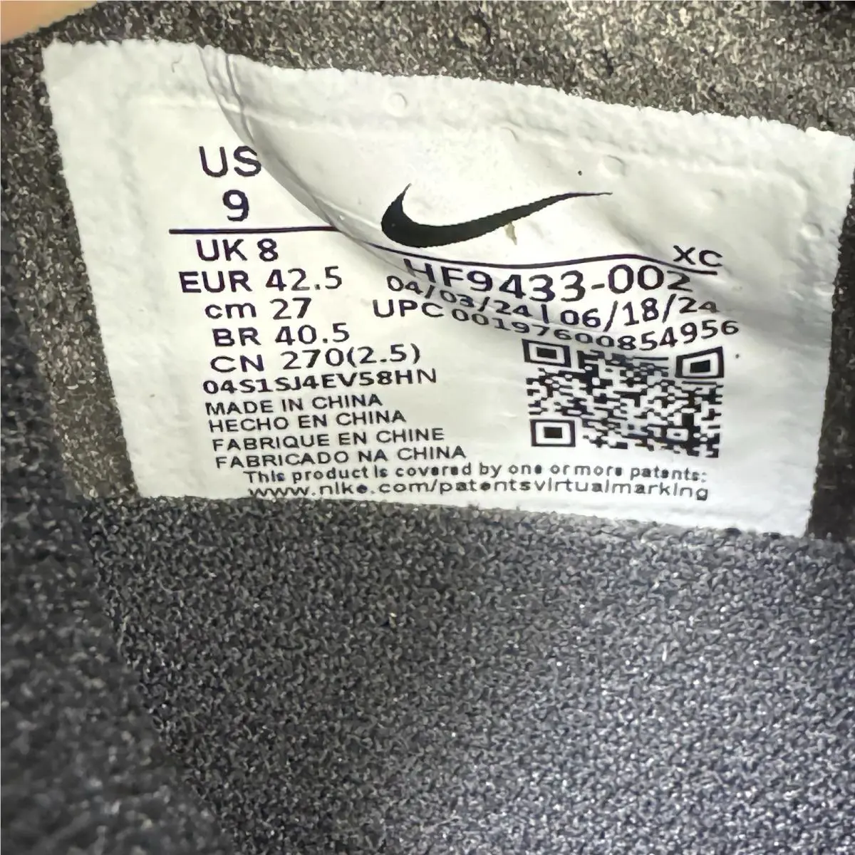 Nike shoes - Nike Zoom Superfly - Zoom Superfly - HF9433-002 - Black 4