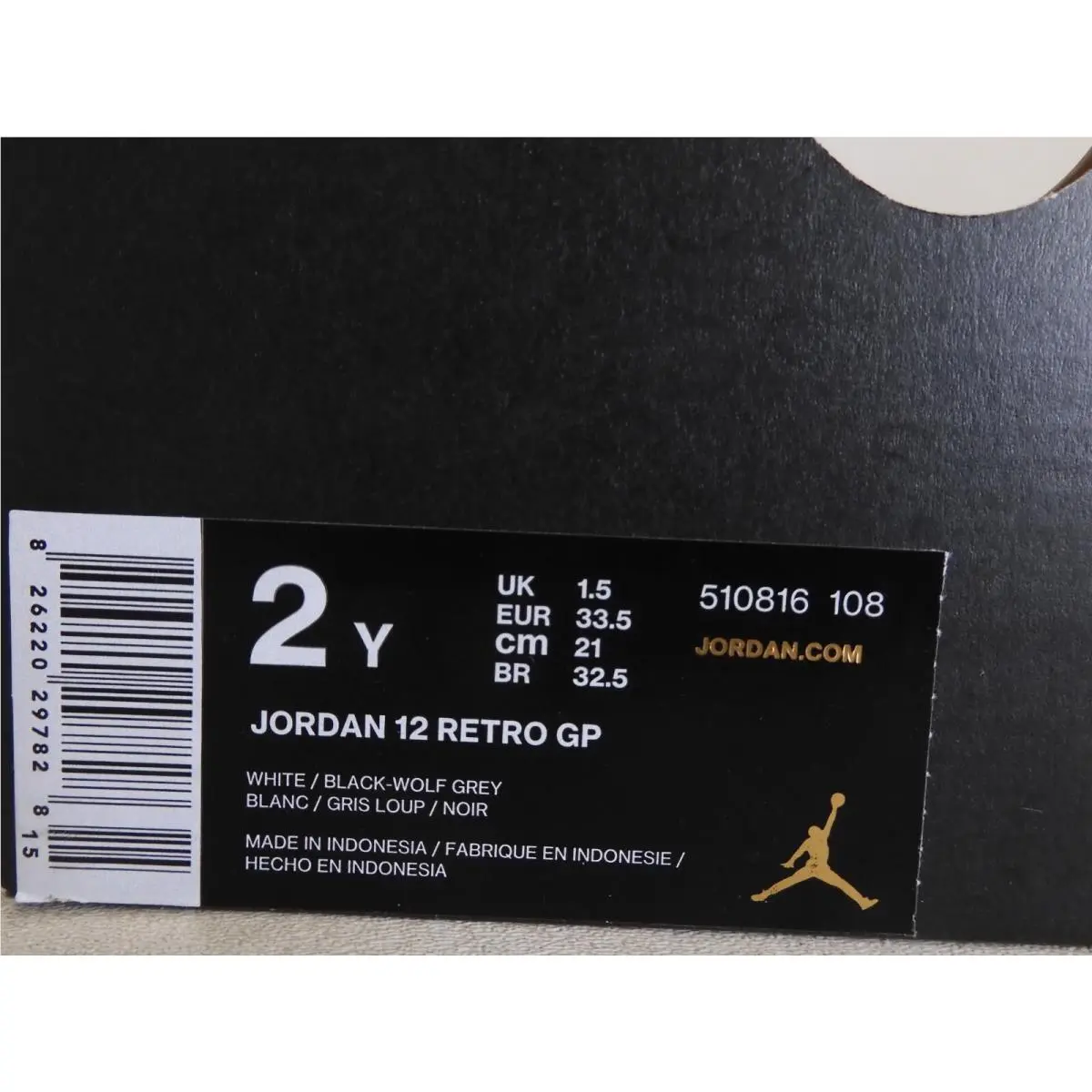 Nike shoes - Air Jordan 12 - Air - White (UPC: 826220297828) 3
