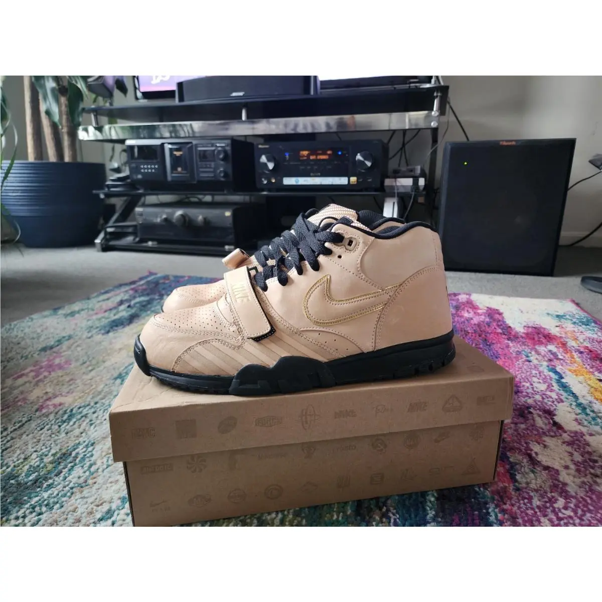 DS Nike Air Trainer 1 BB51 `vachetta Tan` US 11 Air Max 1 90 95 97 Force