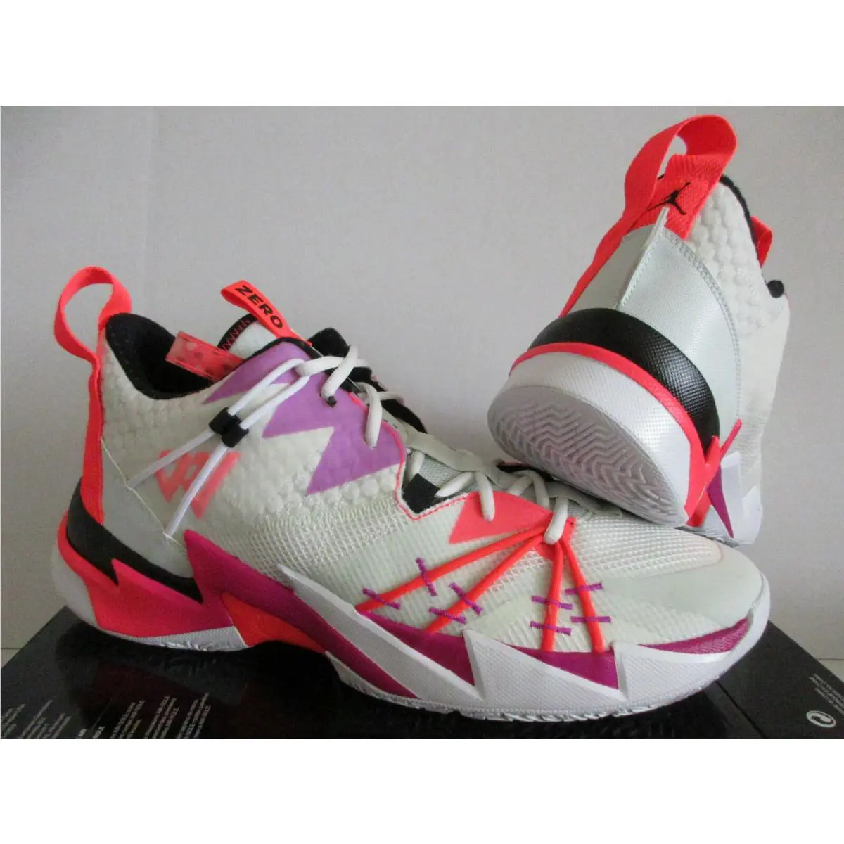 Nike shoes - Jordan `Why Not?` ZER0.3 - CK6611 101 - White (UPC: 194276369906) 0