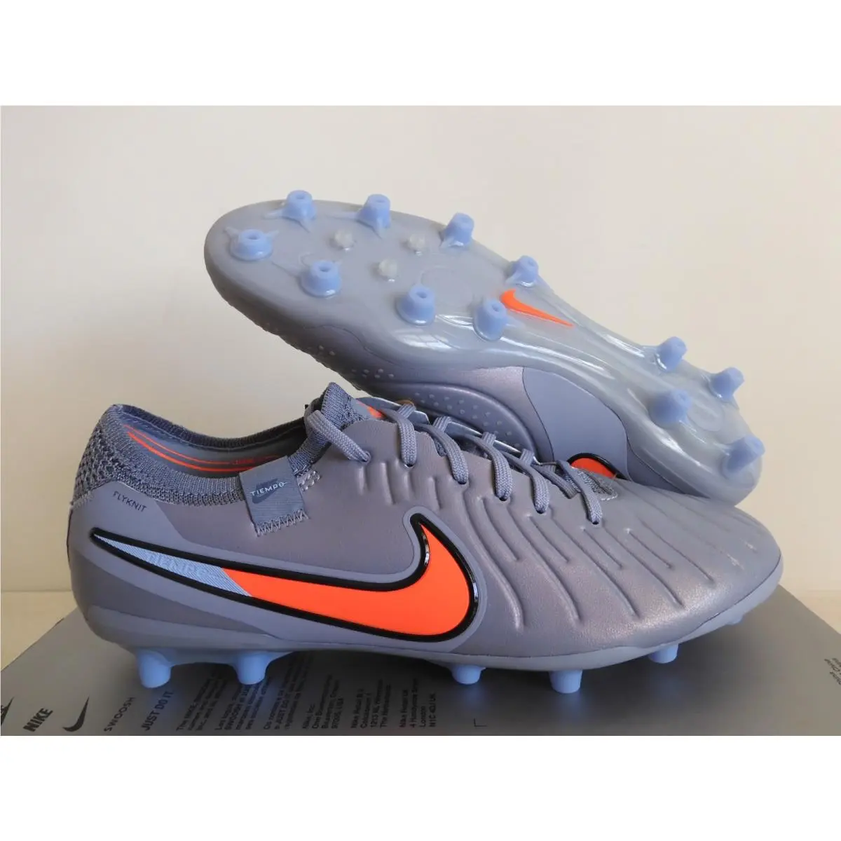Nike Tiempo Legend 10 Ag-pro Blue Eclipse-black Mens Sz 8 DV4330-402
